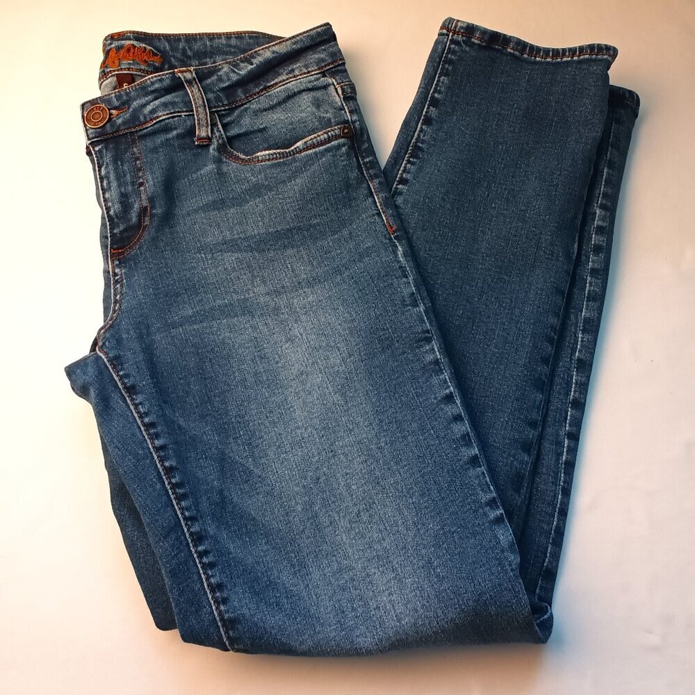 Kut From The Kloth Denim Jeans Size 6 Low Rise Straight Leg Medium Wash